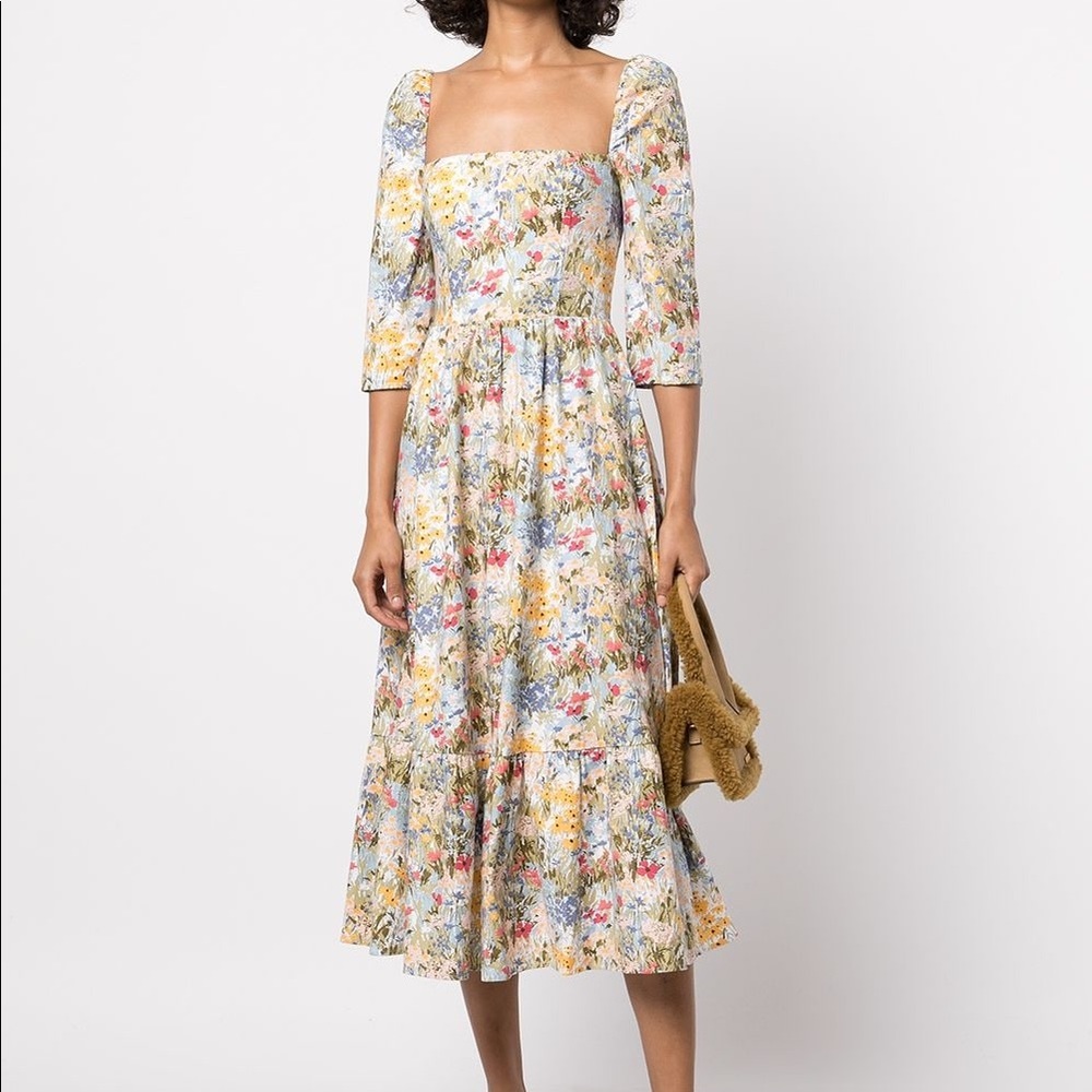 Reformation - Cyprus Floral Print Dress (6)